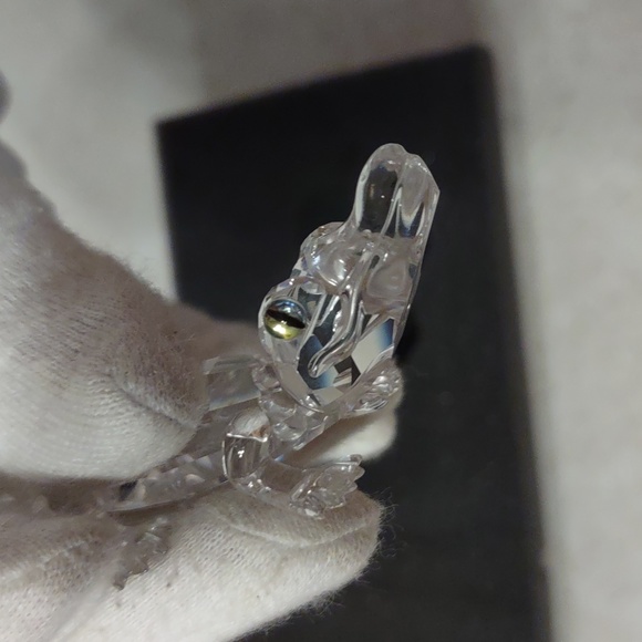 Swarovski Silver Crystal "Miniature Alligator" Made in Austria. 100% Authentic. - Picture 7 of 9